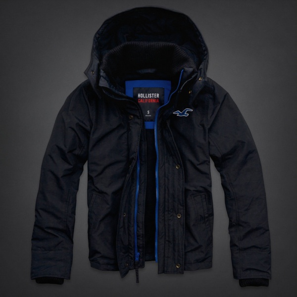 Hollister Hombres Todo Clima Chaquetas HCO4704